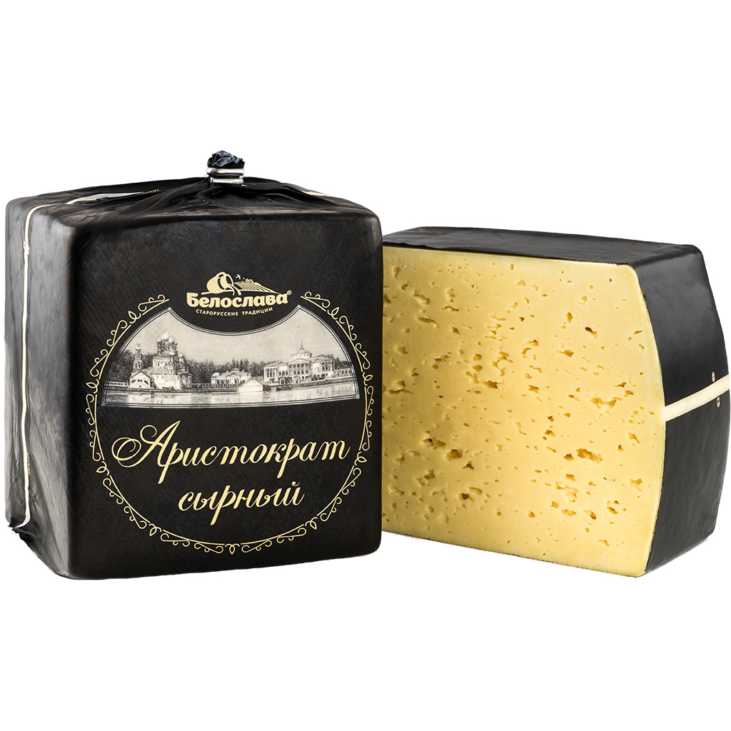 Сыр "Аристократ сырный" с ароматом топленого молока, куб | Интернет-магазин Gostpp