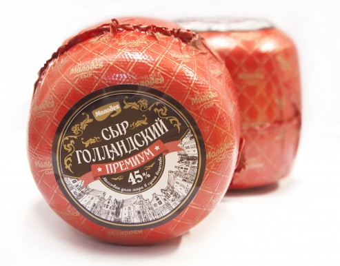 Сыр "Голландский премиум" 45% шарик | Интернет-магазин Gostpp
