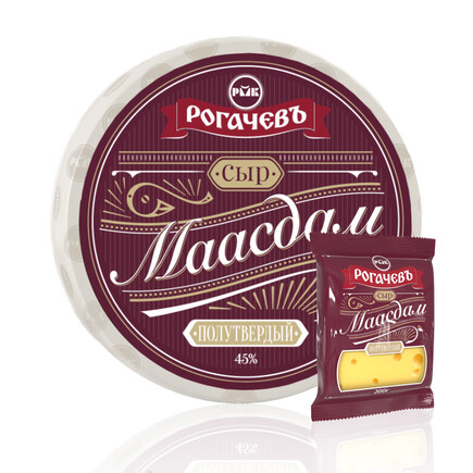 Сыр "Маасдам" 200г | Интернет-магазин Gostpp